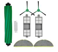 7 Packs Accessories Compatible with iRobot Roomba 205 DustCompactor Vacuum Cleaner,Replacement Parts Include 1 Main Brush, 2 Hepa Filters, 2 Side Brush, 2 Mop Clothes and 1 cleaner tool