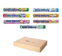 7 Packs Mentos 7 Flavored Assorted Chewy Dragees Refreshing Soft Candies Sold By VR Angel
