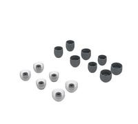 7 Pairs Replacement Earplugs Compatible with Sony WF-1000XM3 / WF-1000XM4, 4 Sizes Silicone Earplugs In-Ear Headphones (Gray)