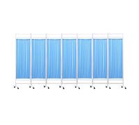 7-panel Mobile Medical Privacy Screen Room Divider, 6-foot High Foldable, Suitable For Hospitals, Offices, And Beauty Salons(Color-2)