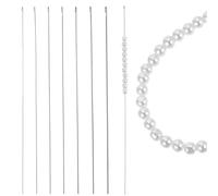 7 PCS Beading Needle Beaded Embroidery Needles Thickness Bead Spinner Long Straight Thread Needle for DIY Bracelets Jewelry Making Necklaces (0.3/0.4/0.5/0.6/0.7/0.8/0.9 mm)