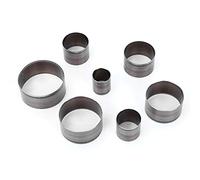 7 Pcs Circular Leather Punching Tool Die for Leather Treatment 7 Sizes Hole Hollow Circular Puncher Punch Die 20/25/30/35/40/45/50mm