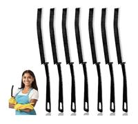 7 PCS Crevice Cleaning Brush,Hard Bristle Crevice Cleaning Brush,Crevice Cleaning Tool is Effective to Clean The Small Gap of Kitchen, tolilet and Windows. (7pcs)