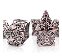 7 Pcs Dnd Dice, Polyhedral Rpg Dnd Dice Set, D&d Dice For Role Playing Game Dungeons And Dragons Dice Mtg Pathfinder D&d Dice Set Glitter