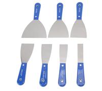 7 PCS Drywall Paint Scraper Tools with Storage Bag,Spackle Drywall Putty Set, Carbon Steel Spackling Taping Tool for Repairing, Removing Wallpaper, Applying Putty
