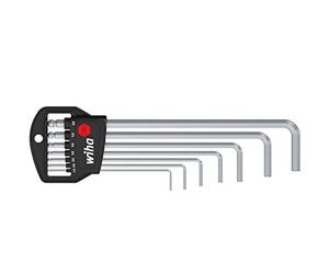 7-PCS. Hexagonal Ball-Head pin Wrench Set in The Holder Wiha 03723 -