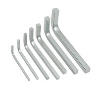 7 Pcs L Shape Square Head Wrench Set Steel Home Appliances Wrench Screwdriver