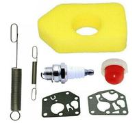 7-pcs Lawn Mower Air Filters Air Cleaner Foam Filter Replacement Air Filter Carb Diaphragm Gasket Air Filter Primer Bulb for Briggs And Stratton Classic Cars Stratton Engine 691859 692211