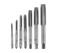 7 Pcs Metric Thread Machine Tap Set M3-M12 Tapping Bits Tool Tap Set