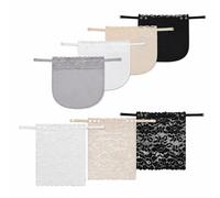 7 Pcs Modesty Panels for Low Cut Tops Multi-Color Overlay Modesty Panels