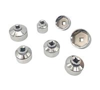 7 Pcs Oil Filter Socket Set Wrench Tool 24mm 27mm 29mm 30mm 32mm 36mm 38mm