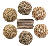 7 Pcs Rat Hamster Rabbit Chew Toy Small Pet Chewing