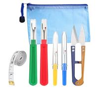 7 PCS Seam Ripper Set, Large & Small Stitching Thread Unpicker, Scissors & Storage Box, Sharp Stitch Ripper for DIY Sewing, Hemlines, Pockets & Needlework Craft Tools
