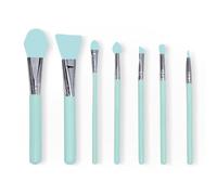 7 Pcs Silicone Brush Applicator Kit, Versatile Silicone Paint, Makeup, Face Mask, Jelly, and Eye Cream Brushes for Sleeping Mask, Mud Mask, Body Lotion, and Body Butter (Green)