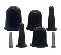7 Pcs Silicone Cupping Set for Facial and Body Care, Includes 2 Small, 2 Medium, 2 Large, and 1 XL Cup, Soft Suction Tools for Skin Contouring and Relaxation, Easy to Use at Home