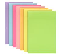 7 Pcs Stick Notes, 4x6 in Self-Stick Note Pads Super Sticking Power Brilliant Colors Memo Pads for Notebook Office School & Home，50 Sheets/Pad