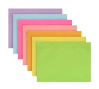 7 Pcs Stick Notes, 6x8 in Large Self-Stick Note Pads Super Sticking Power Brilliant Colors Memo Pads for Notebook Office School & Home,50 Sheets/Pad