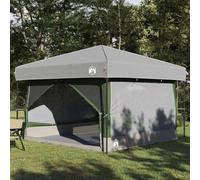 7-Person Inner Tent, Polyester, Camping, Green and Grey, 300x300x250 cm