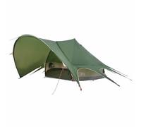7-Person Teepee Tent Green Grey Waterproof Windproof Family Camping Shelter
