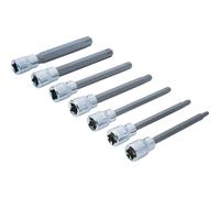 7 Piece 3/8" Drive Extra Long Torx Bit Socket Set