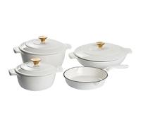 7 Piece Cast Iron Set FERRANO Off-White