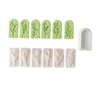 7 Piece Craft Tool Set for Creating Floral Soft Clay Earrings Accessory Tool Jewelry for Hobbyists Fashion Accessory Mold