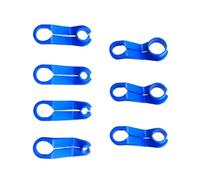 7-Piece Fuel Line Disconnect Tool Set - Quick-Release AC & Fuel Line Separator Kit, 6.35-22.2 mm Color-Coded Tips, Hardened Polymer Offset Design for Ford, GM, Mazda, HVAC & Transmission Hoses