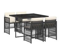 7-Piece Garden Dining Set in a Few Colours and Materials vidaXL