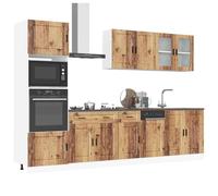 vidaXL 7 Piece Kitchen Cabinet Set Porto Old Wood Engineered Wood