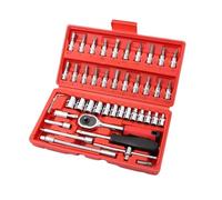 7-Piece Metric Extension Drill Adapter Socket Wrench Set for Long Nut Driving in Tight Spaces