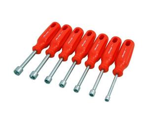 7 Piece Nut Driver Tool Set 6 7 8 9 10 11 12mm 6pt (Genuine Neilsen CT1386)