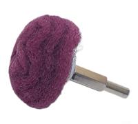 7 Piece Nylon Polishing Wheel Set Mushroom Shaped for Rust Removal and Polishing Metal Surfaces with 320 Mesh Grit and Handle Diameter 6 35mm