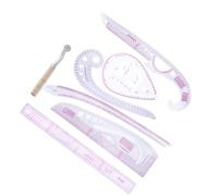 7 Piece Plastic Tailor Sewing Ruler Set for Dressmaking