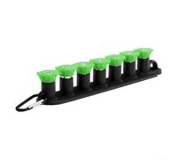 7 Piece Pressure Washer Nozzle Tips with Holder, Compatible with Most Pressure Washers up to 4000 PSI, Designed for Various Cleaning Needs (green)
