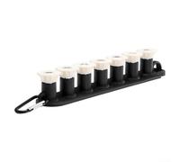 7 Piece Pressure Washer Nozzle Tips with Holder, Compatible with Most Pressure Washers up to 4000 PSI, Designed for Various Cleaning Needs (white)