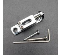 7 piece single bridge with wrench screw for 3 4 5 6 7 8 string guitar accessories silver black gold Generic Acoustic Guitar Bridge(Chrome)