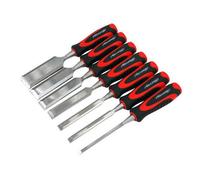 7 Piece Wooden Chisel Set Woodworking Carpenter (Neilsen Ct0054)