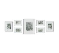 7 Piece Wooden Picture Frame Gallery Set - Grey/White Nielsen Grey One Size