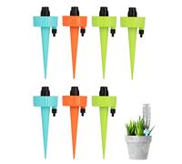 7 Pieces Automatic Drip Irrigation System Kit, Adjustable Speed Plant Watering Unit, Ideal Indoor and Outdoor Watering Equipment, Suitable for Watering Bon