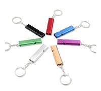 7 Pieces Emergency Whistle, Referee Whistle, Mountain Emergency Whistle, Metal Whistle, Suitable for Training Football Boating School Sports Camping Hiking