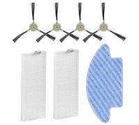 (7 Pieces) M210 Replacement Parts Compatible With Lefant M210B, M213S, M210S, M210, M213, OKP Life K2, K3, K3A, K4, K5, Robot Vacuum Cleaner, Accessories Kit, 2 HEPA Filters, 4 Side Brushes, 1 Mop Pad