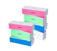 7 Pieces Of Polishing Blocks On All Sides, Practical Nail Art Tool Accessories, Multi-Function Frosted Nail Files, Suitable For Nail Art Creation And Nail Care.