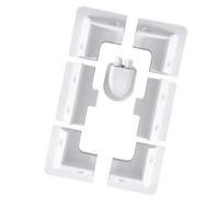 7 Pieces Solar Panel Roof Mount Bracket Kit Fit Rv Camper Boat Caravan