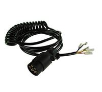 7 Pin Trailer Light Lead, For Ifor Williams, Coiled Cable, Curly, Suzzy, P0738, Maypole