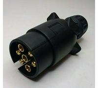 7 PIN TRAILER PLUG PLASTIC TOWING SELF WIRE 12V 12N CAR VAN LIGHTS MAYPOLE MP21B