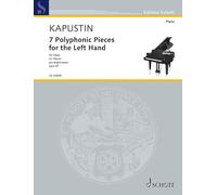 7 Polyphonic Pieces for the Left Hand: op. 87. piano.