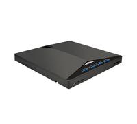7 Port External Video Disc Drives For Laptop USB3.0 USB C Portable Video Disc Burners External Drives With Card Slot For Laptop Portable Burners