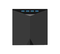 7 Port External Video Disc Drives For Laptop USB3.0 USB C Portable Video Disc Burners External Drives With Card Slot For Laptop