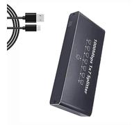 7 Port Gigabit Ethernet Splitter RJ45 Networking Adapters Gold Plateds Connectors For Stable Signals Transmission