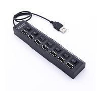7-port USB 2.0 Hub with Independent Control, Data Transfer